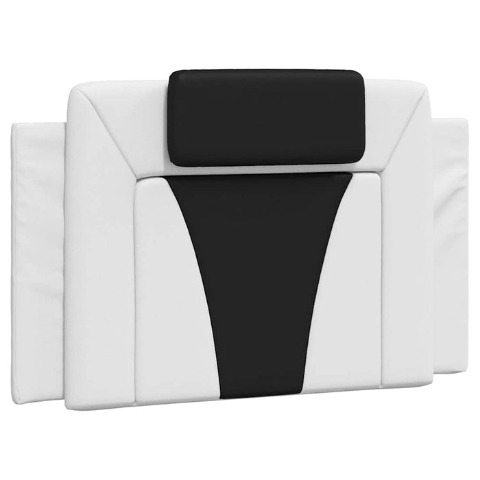 Pernă pentru tăblie pat, Viana, alb și negru, 90 cm, piele artificială WALTI