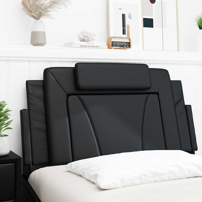 Pernă pentru tăblie pat, Viana, negru, 100 cm, piele artificială WALTI