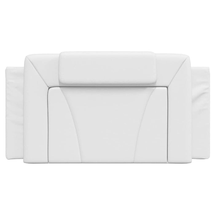 Pernă pentru tăblie pat, Viana, alb, 100 cm, piele artificială WALTI