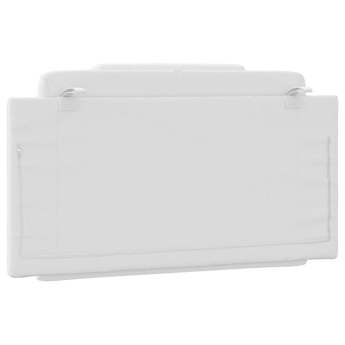 Pernă pentru tăblie pat, Viana, alb, 100 cm, piele artificială WALTI