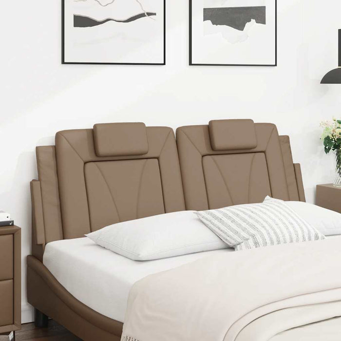 Pernă pentru tăblie pat, Viana, cappuccino, 120 cm, piele artificială WALTI