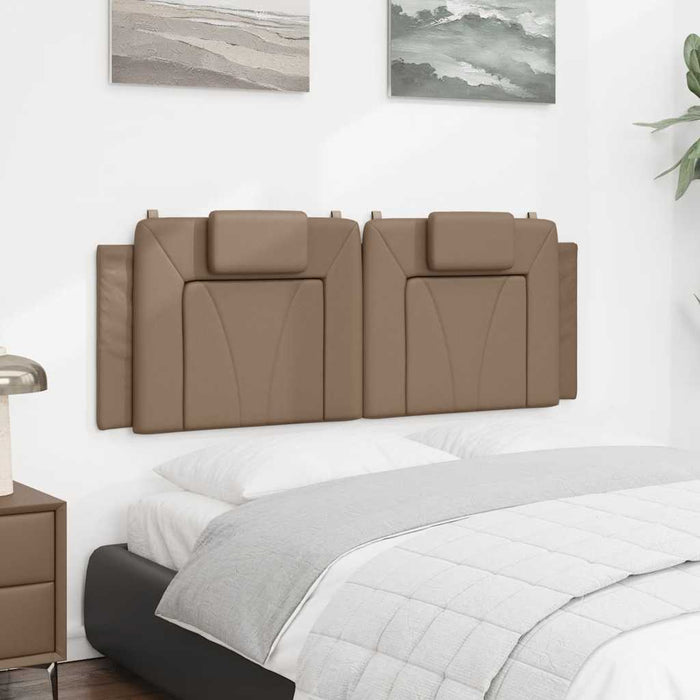 Pernă pentru tăblie pat, Viana, cappuccino, 120 cm, piele artificială WALTI