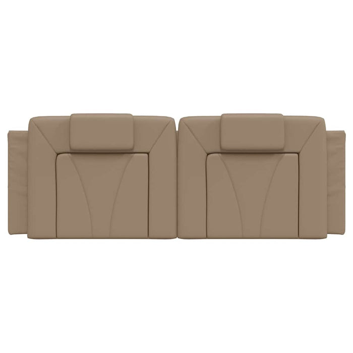 Pernă pentru tăblie pat, Viana, cappuccino, 120 cm, piele artificială WALTI