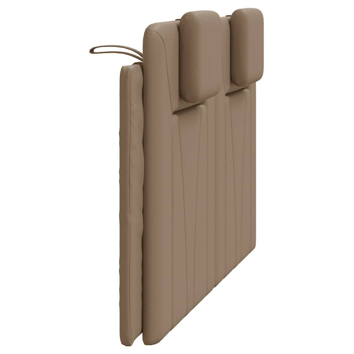 Pernă pentru tăblie pat, Viana, cappuccino, 120 cm, piele artificială WALTI