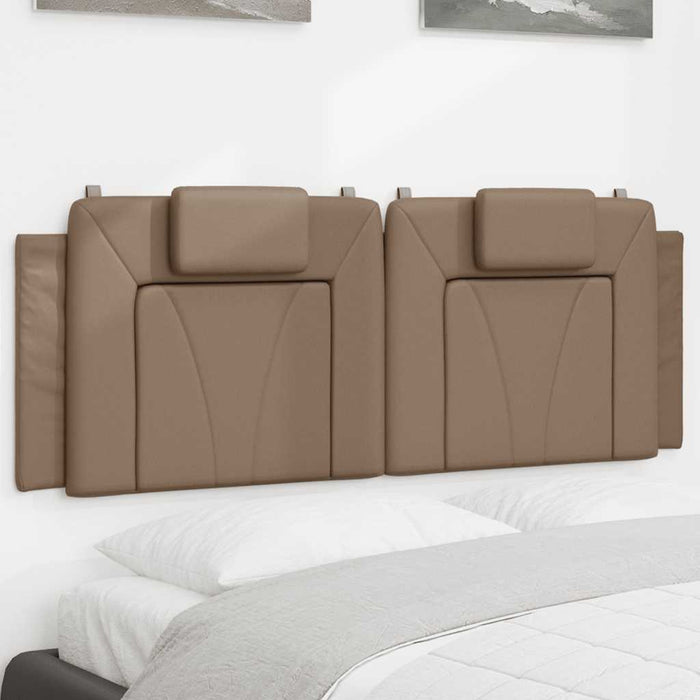 Pernă pentru tăblie pat, Viana, cappuccino, 120 cm, piele artificială WALTI