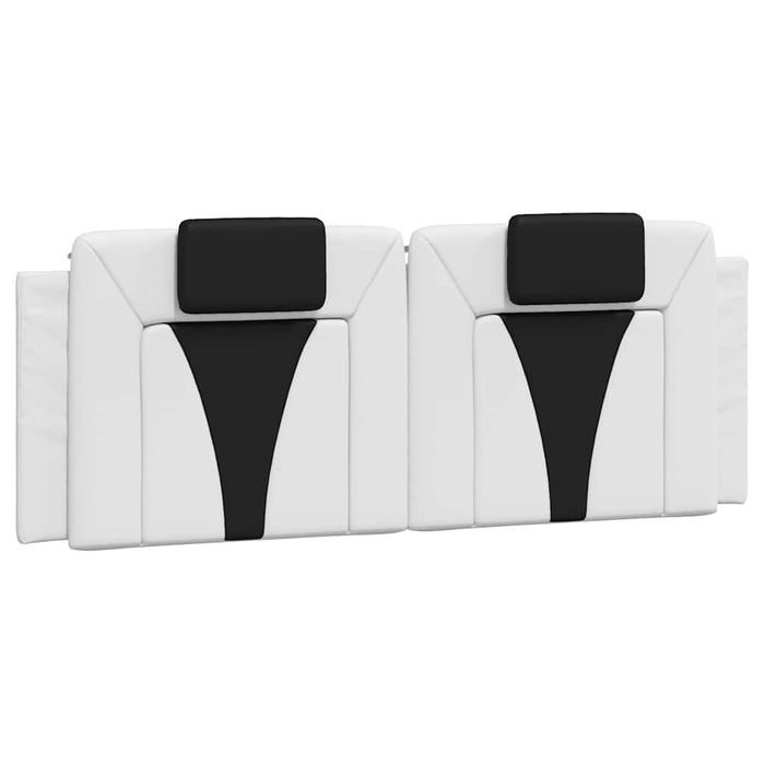 Pernă pentru tăblie pat, Viana, alb și negru, 120cm, piele artificială WALTI