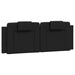 Pernă pentru tăblie pat, Viana, negru, 137 cm, piele artificială - WALTI WALTI
