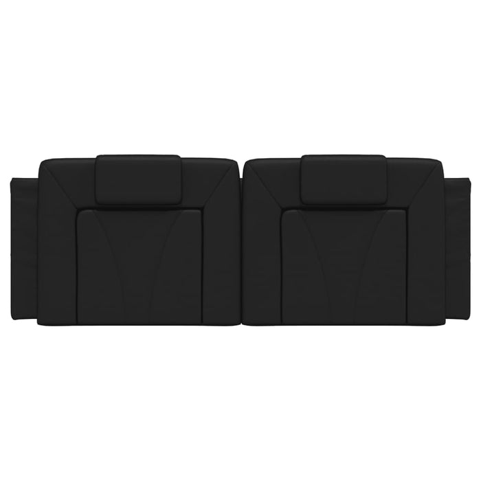 Pernă pentru tăblie pat, Viana, negru, 140 cm, piele artificială WALTI