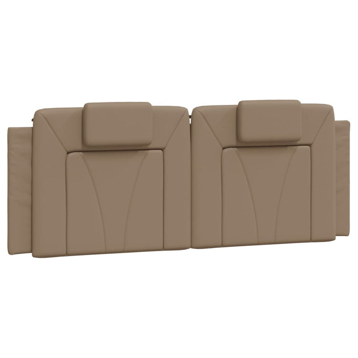 Pernă pentru tăblie de pat, Viana, cappuccino 140 cm piele artificială WALTI