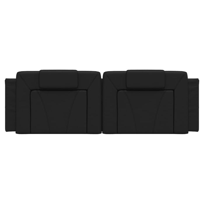 Pernă pentru tăblie pat, negru, 160 cm, piele artificială - WALTI WALTI