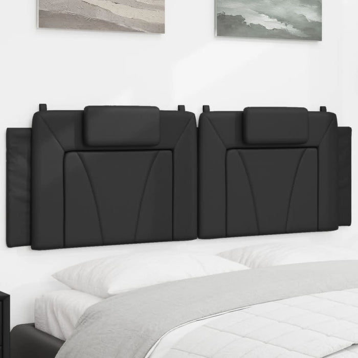 Pernă pentru tăblie pat, negru, 160 cm, piele artificială - WALTI WALTI