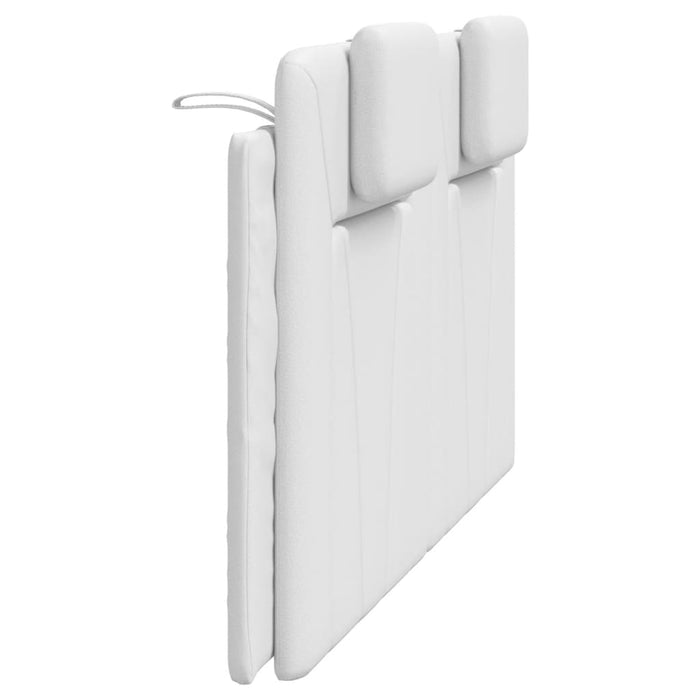 Pernă pentru tăblie pat, Viana, alb, 160 cm, piele artificială WALTI