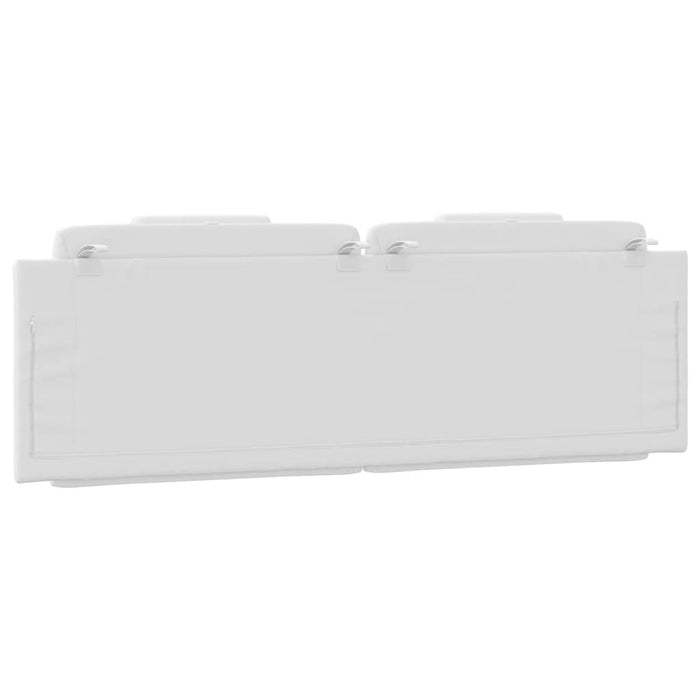 Pernă pentru tăblie pat, Viana, alb, 160 cm, piele artificială WALTI