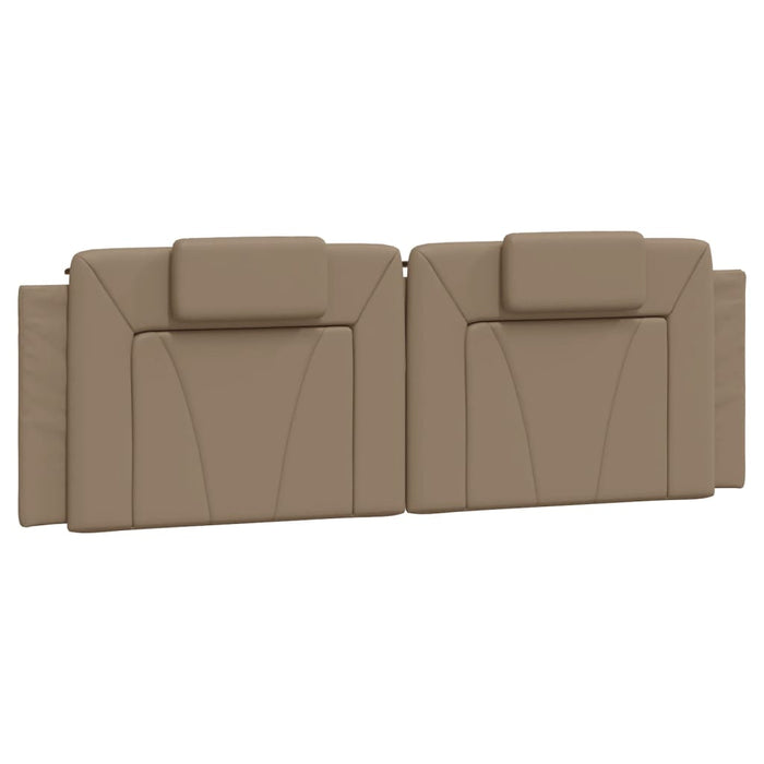Pernă pentru tăblie pat, Viana, cappuccino, 160 cm, piele artificială WALTI