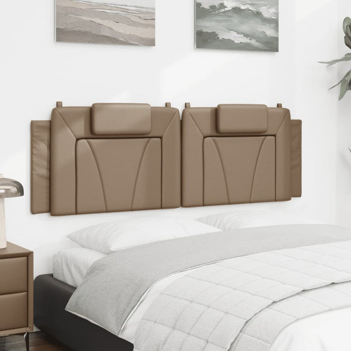 Pernă pentru tăblie pat, Viana, cappuccino, 160 cm, piele artificială WALTI