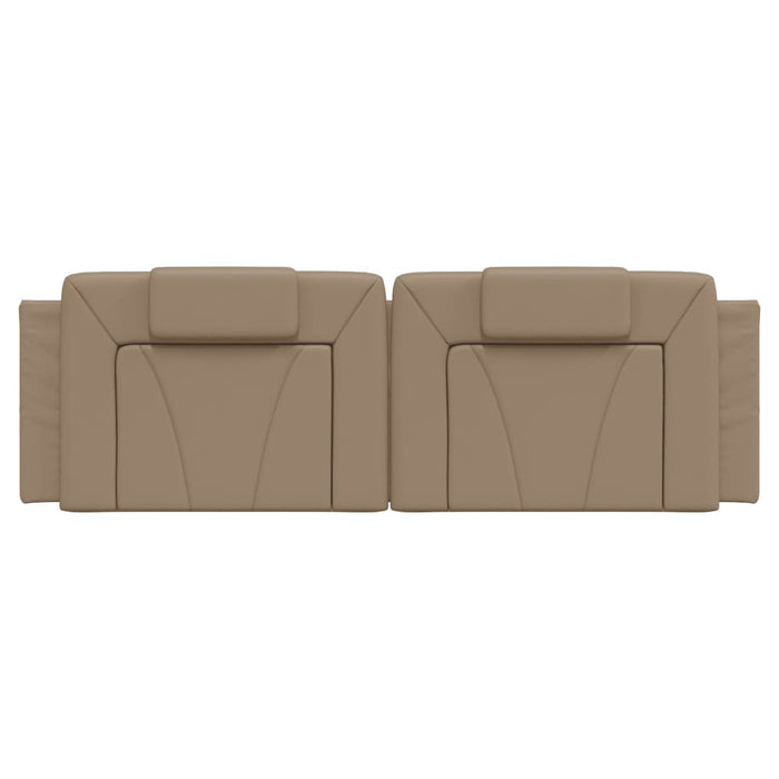 Pernă pentru tăblie pat, Viana, cappuccino, 160 cm, piele artificială WALTI