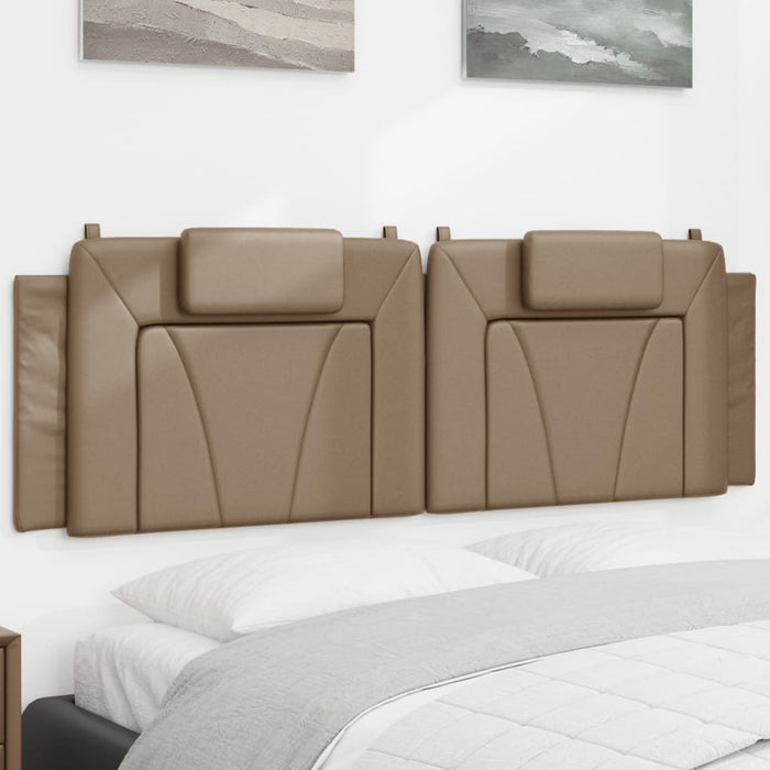 Pernă pentru tăblie pat, Viana, cappuccino, 160 cm, piele artificială WALTI