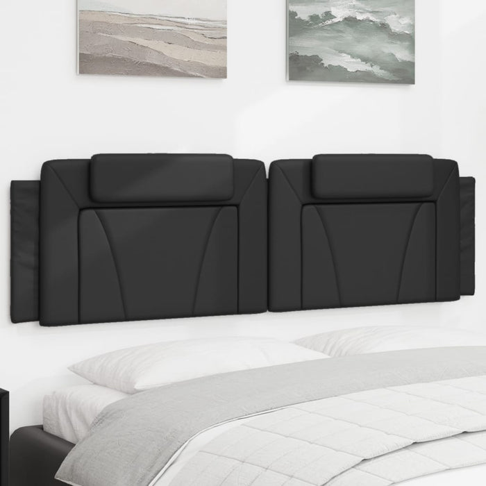 Pernă pentru tăblie pat, Viana, negru, 180 cm, piele artificială WALTI