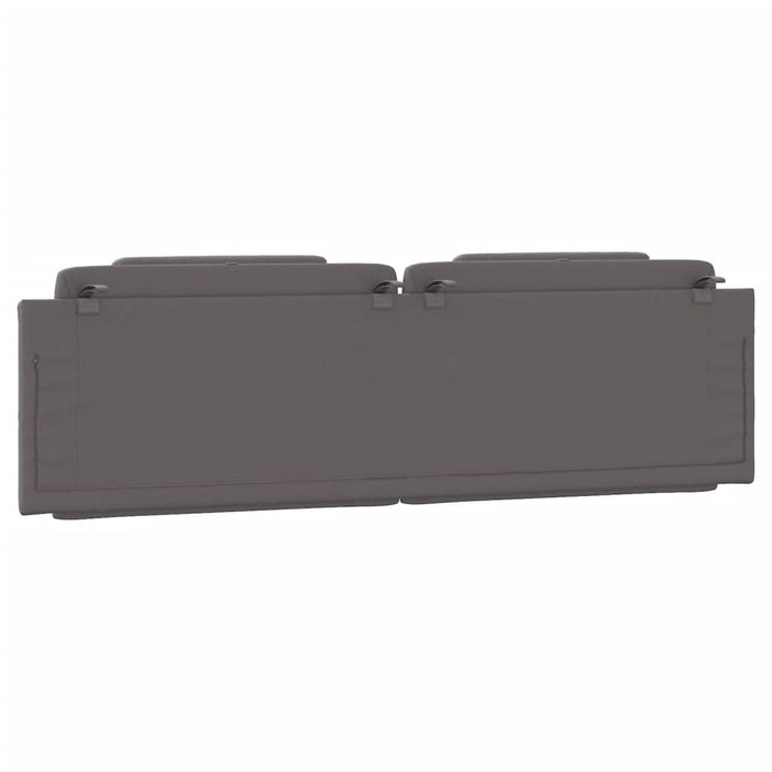 Pernă pentru tăblie pat, Viana, gri, 180 cm, piele artificială WALTI