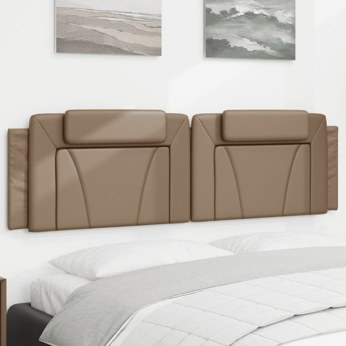 Pernă pentru tăblie pat, Viana, cappuccino, 180 cm, piele artificială WALTI