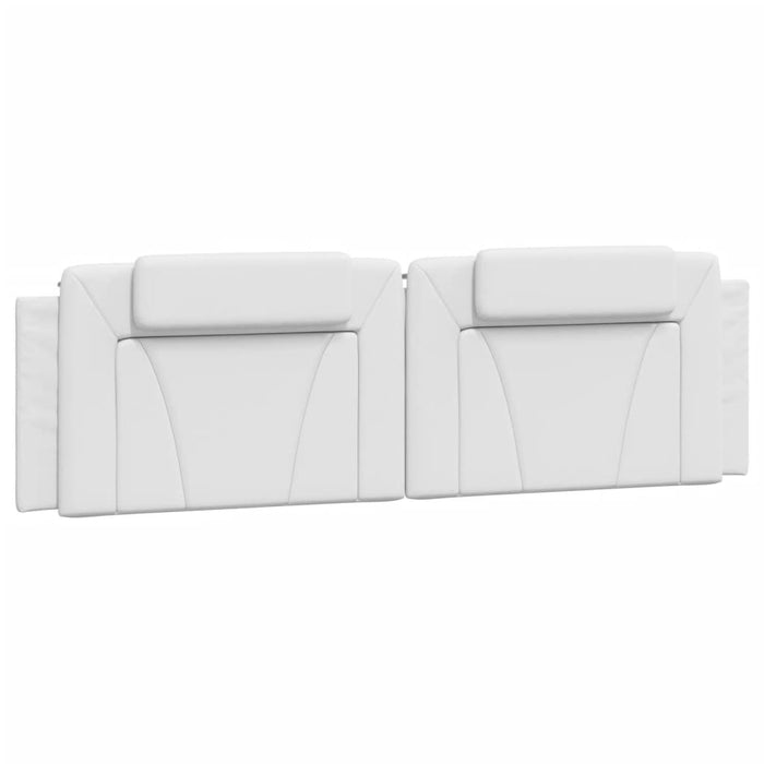 Pernă pentru tăblie pat, alb, 183 cm, piele artificială - WALTI WALTI