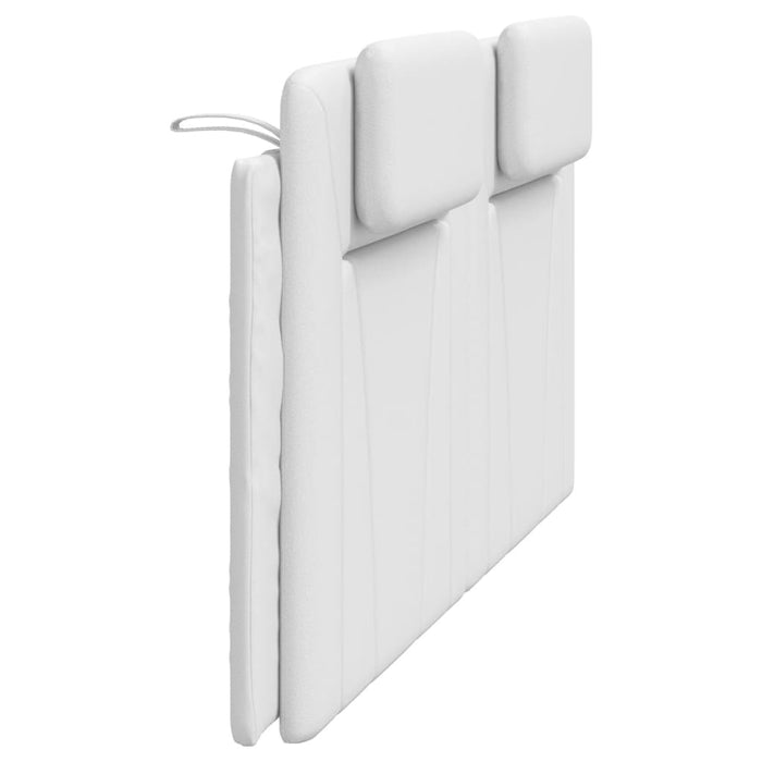 Pernă pentru tăblie pat, alb, 183 cm, piele artificială - WALTI WALTI
