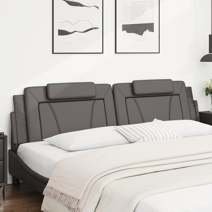Pernă pentru tăblie, Viana, gri, 200 cm, piele artificială WALTI