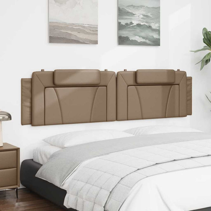 Pernă pentru tăblie pat, Viana, cappuccino, 200 cm, piele artificială WALTI