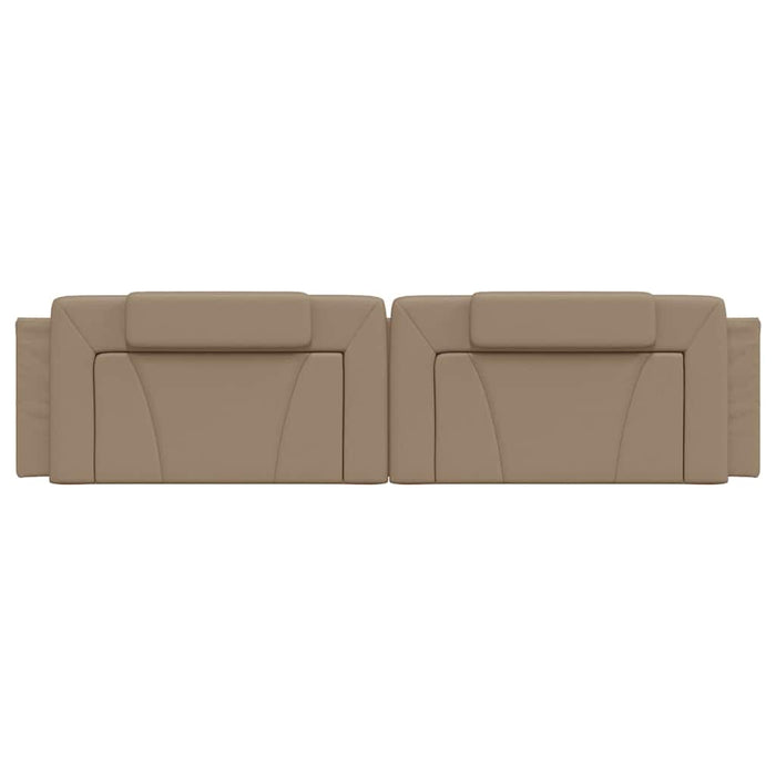 Pernă pentru tăblie pat, Viana, cappuccino, 200 cm, piele artificială WALTI
