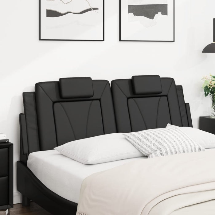 Pernă pentru tăblie pat, negru, 152 cm, piele artificială - WALTI WALTI