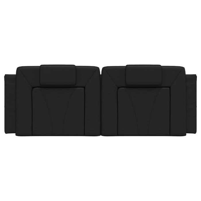 Pernă pentru tăblie pat, negru, 152 cm, piele artificială - WALTI WALTI