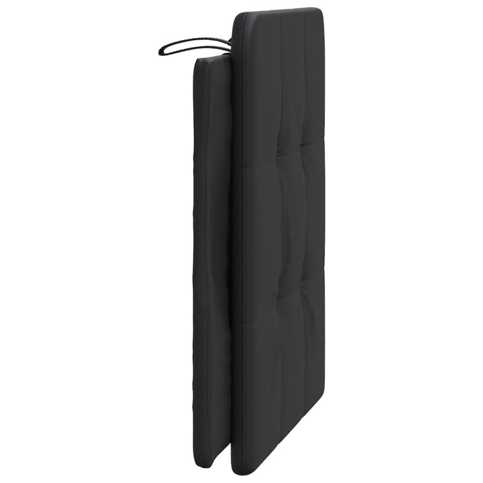 Pernă pentru tăblie pat, Zadar, negru, 90 cm, piele artificială WALTI