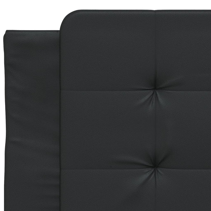 Pernă pentru tăblie pat, Zadar, negru, 90 cm, piele artificială WALTI