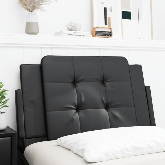 Pernă pentru tăblie pat, Zadar, negru, 90 cm, piele artificială WALTI