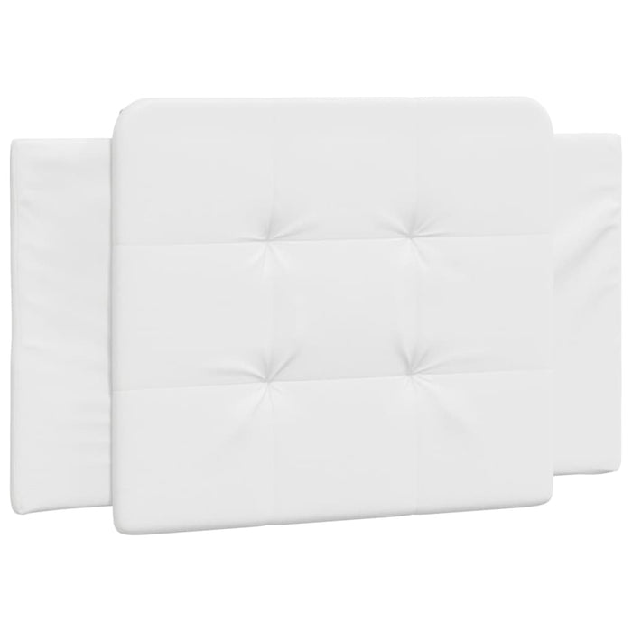 Pernă pentru tăblie pat, Zadar, alb, 90 cm, piele artificială WALTI