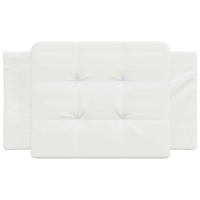 Pernă pentru tăblie pat, Zadar, alb, 90 cm, piele artificială WALTI