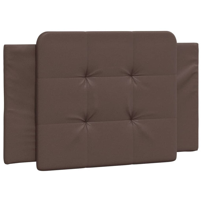 Pernă pentru tăblie pat, Zadar, maro, 90 cm, piele artificială WALTI