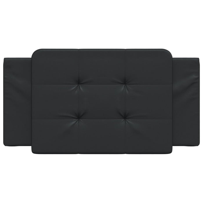 Pernă pentru tăblie pat, Zadar, negru, 100 cm, piele artificială WALTI