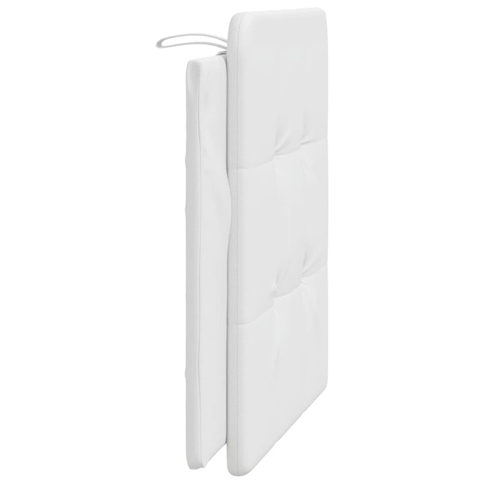 Pernă pentru tăblie pat, Zadar, alb, 100 cm, piele artificială WALTI