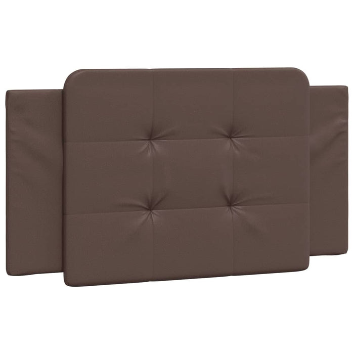 Pernă pentru tăblie pat, Zadar, maro, 100 cm, piele artificială WALTI