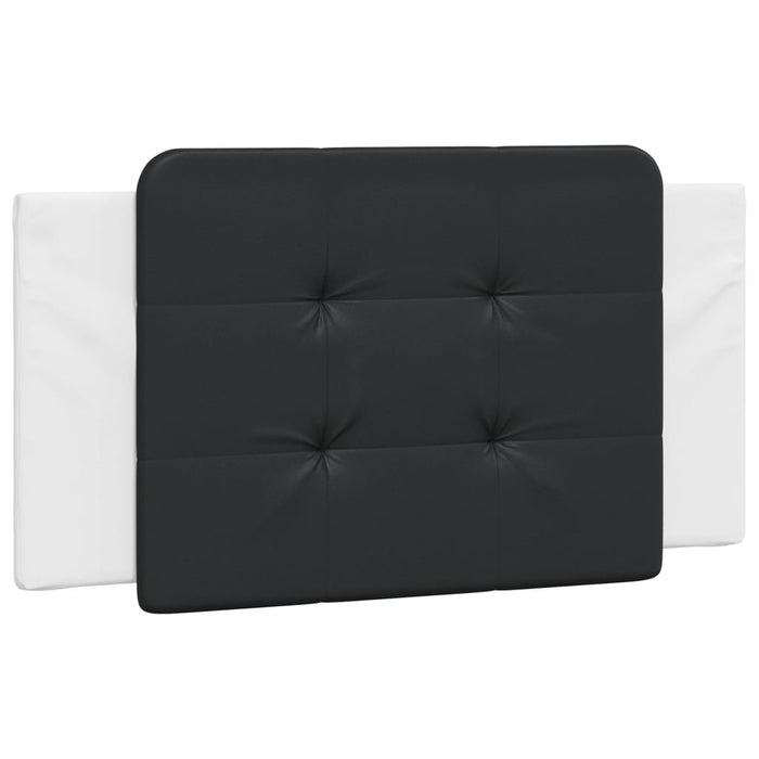 Pernă pentru tăblie pat, Zadar, negru și alb, 100cm, piele artificială - WALTI WALTI