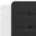 Pernă pentru tăblie pat, Zadar, negru și alb, 100cm, piele artificială - WALTI WALTI