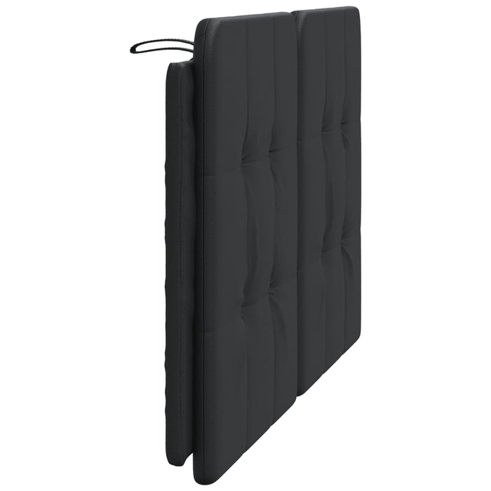 Pernă pentru tăblie pat, Zadar, negru, 120 cm, piele artificială WALTI