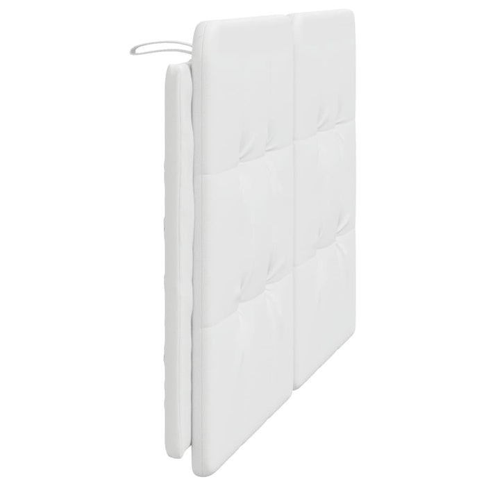 Pernă pentru tăblie pat, Zadar, alb, 120 cm, piele artificială WALTI