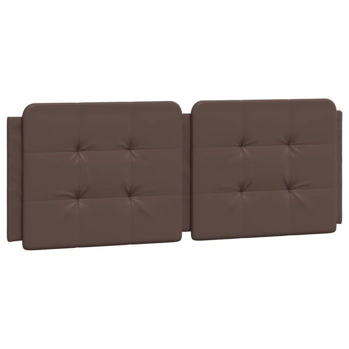 Pernă pentru tăblie pat, Zadar, maro, 120 cm, piele artificială WALTI