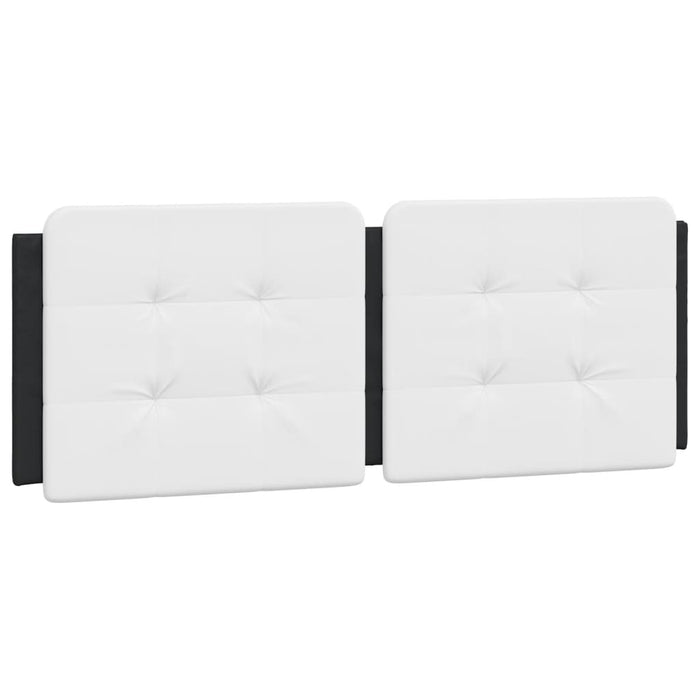 Pernă pentru tăblie pat, Zadar, alb și negru, 120cm, piele artificială WALTI