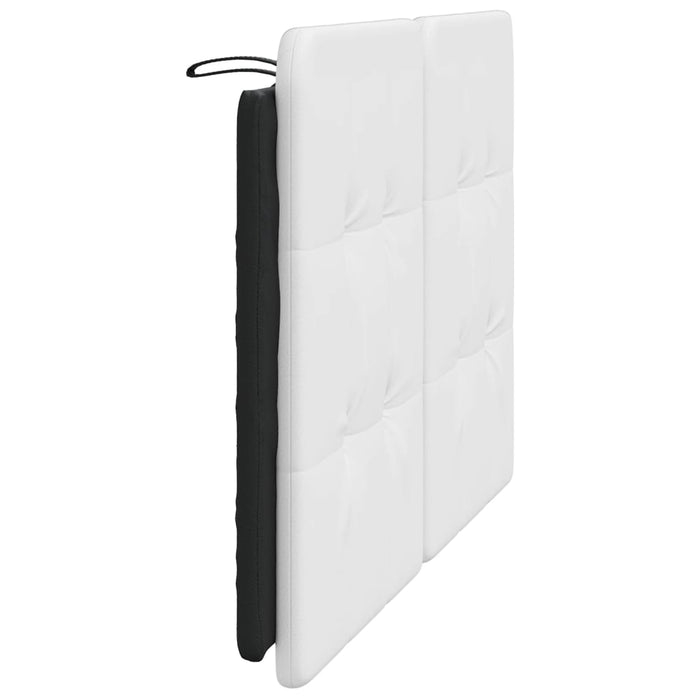 Pernă pentru tăblie pat, Zadar, alb și negru, 120cm, piele artificială WALTI