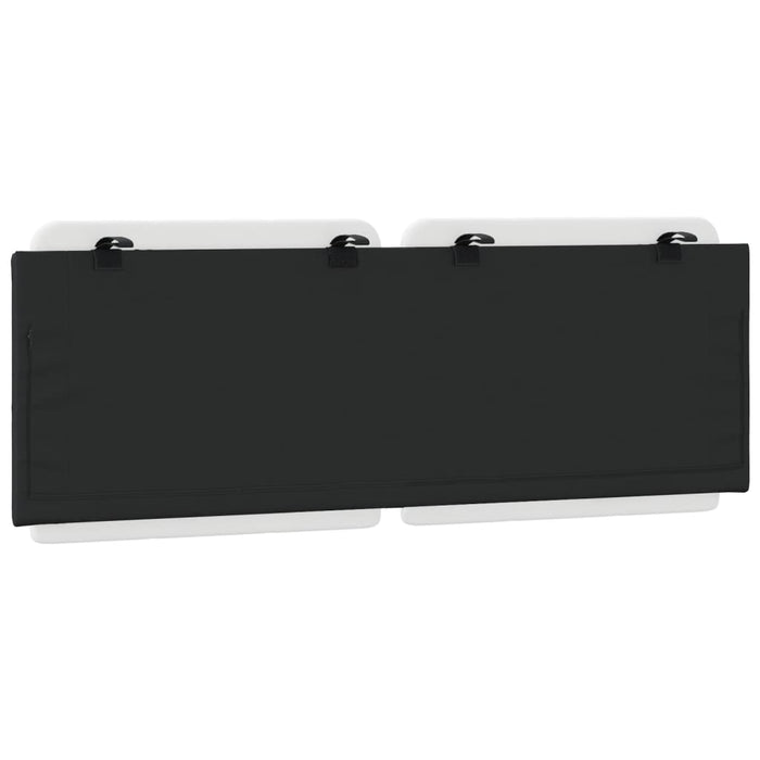 Pernă pentru tăblie pat, Zadar, alb și negru, 120cm, piele artificială WALTI