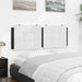 Pernă pentru tăblie pat, Zadar, alb și negru, 137cm, piele artificială - WALTI WALTI