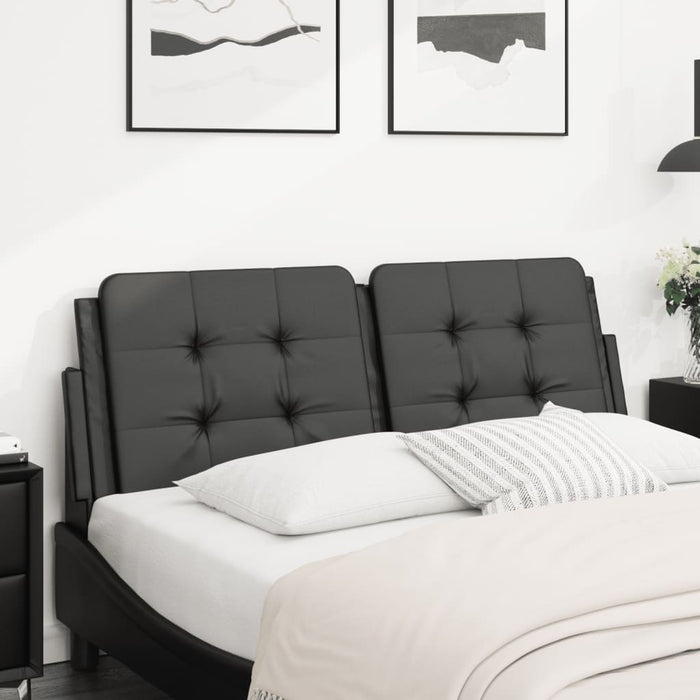 Pernă pentru tăblie pat, Zadar, negru, 140 cm, piele artificială WALTI